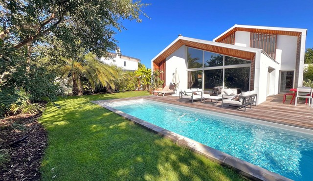 Chiberta Villa D'architecte Plage et Golfs a Pied, 10 Couchages