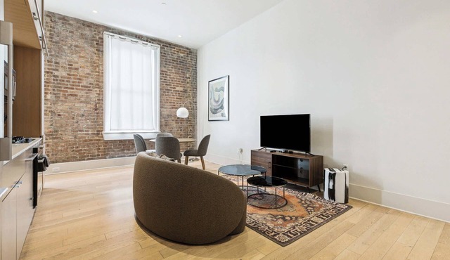 Chic 1BR in Historic School House | Gated Parking Included