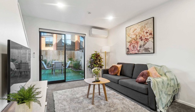 Chic 2-BR Haven with Relaxing Patio and Modern