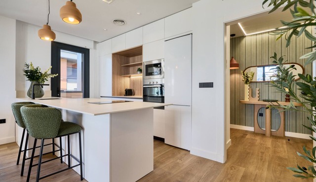 Chic 2BR Escape w/Terrace & Parking