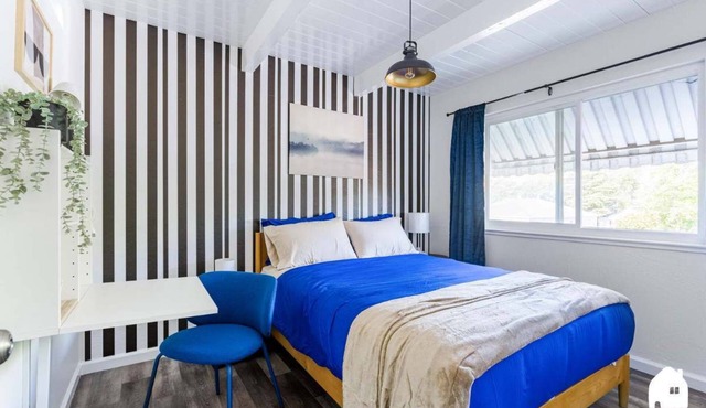 Chic Abode Central Berkeley 2BR | Near UC & Parks + Parking