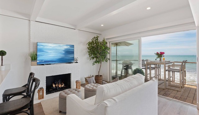Chic and Blissful Beachfront Home Right on Miramar Beach!