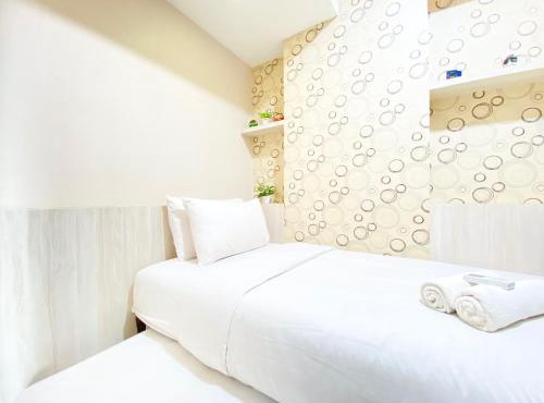 Chic and Cozy 2BR at Mekarwangi Square Cibaduyut Apartment By Travelio