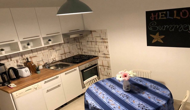 Chic and Cozy Brsec Apartment with Sea View - Two Bedroom Apartment with Sea View