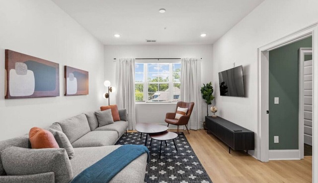 Chic and Cozy Designer Condo 3 Miles to Downtown