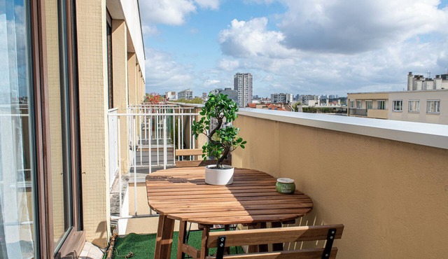Chic Appartement AUX Portes DE Paris