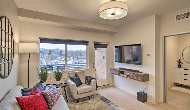 Chic Bozeman Apartment - 1 Block Off West Main St!