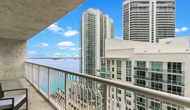Chic Brickell Escape With Bay Views