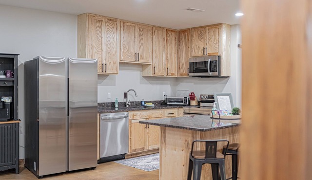 Chic Country Basement