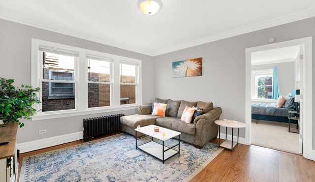 Chic & Cozy near ORD>MDW>DT>HOSP