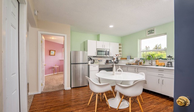 Chic Designer Retreat Nestled in an Upscale, Tranquil Enclave