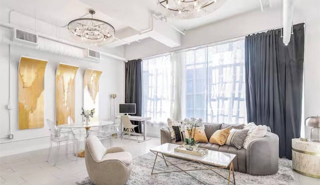 Chic DTLA 1-bedroom sleeps 4 with Rooftop Pool and Free Parking