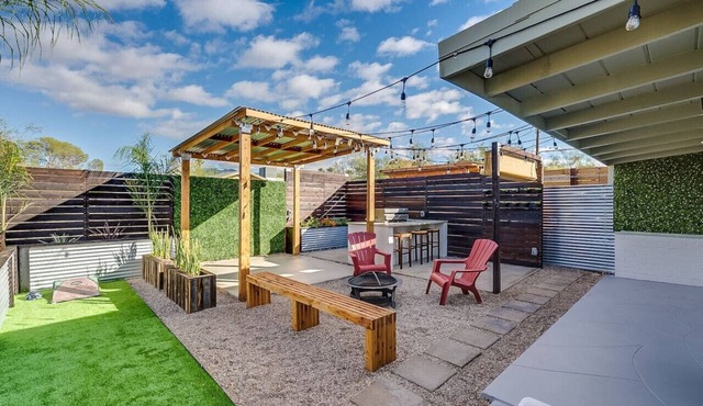 Chic Duplex Tucson U of A Firepit 2of 2