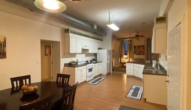 Chic Historic Loft Apartment Downtown Kittanning