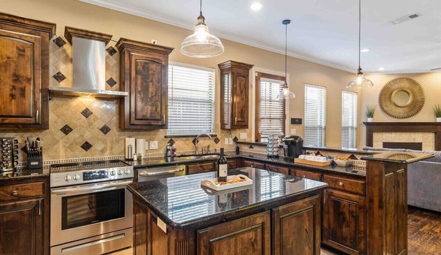 Chic Home with Massage Chair & Secret Library