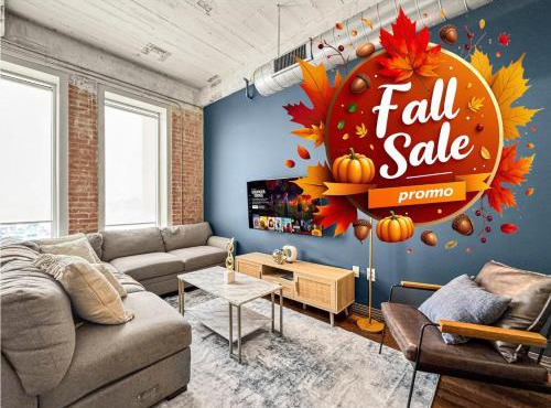 Chic Loft 828 3bd Sleeps 16 Free Parking