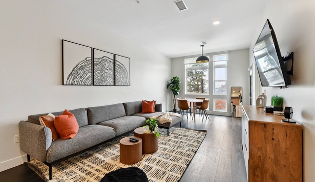 Chic Made Easy w/Garage | 1BR LoHi Loft | Garage Parking