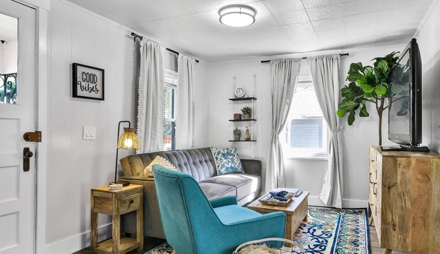 Chic Nampa home with fenced yard