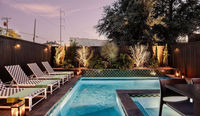 Chic NOLA Home | Heated Pool & Spa