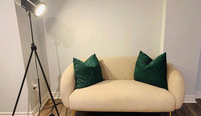 Chic Studio Steps from Subway and Main St Shops