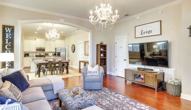 Chic Thomas Square Home in Walkable Location!