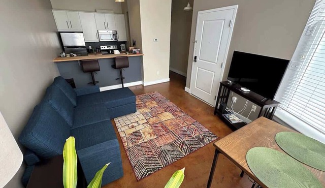 Chic walkable apt with rooftop views