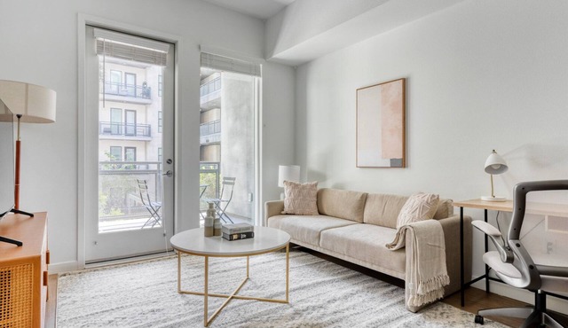 Chic Woodland Hills 1BR w/Pool & Gym, near Warner Center, by Blueground