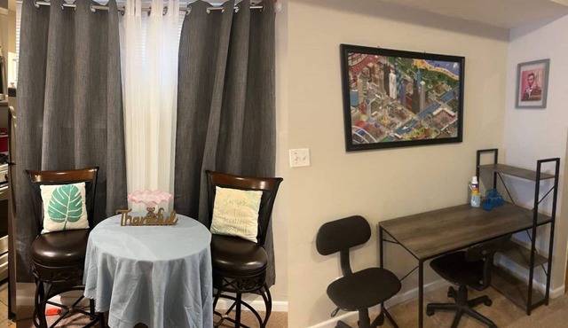 Chicago-Themed Apartment in West Town, Close to transportation and shops.