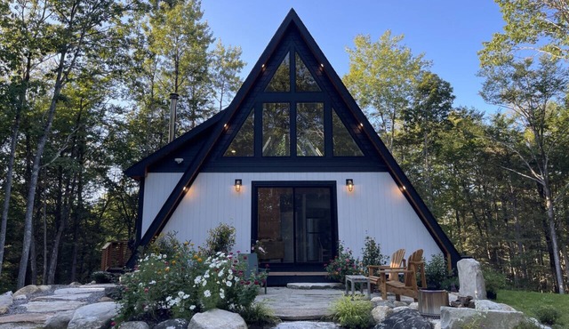 Chickadee A-Frame on Private Road