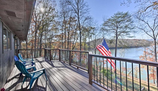 Chickamauga Lake Vacation Rental with Boat Dock!