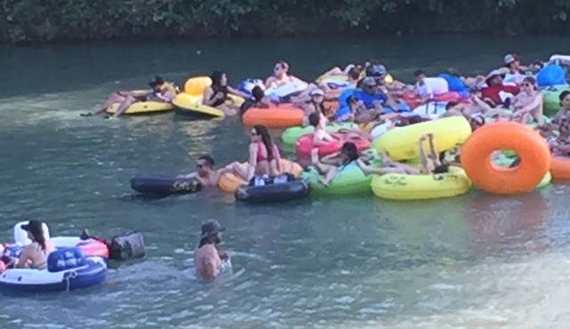 Chill out one the riverTUBING,PARTYING,RELAXING.
