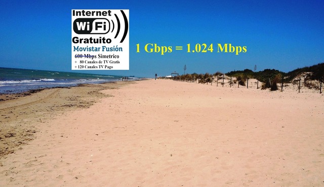 Chipiona Corner semi-detached house on the beachfront