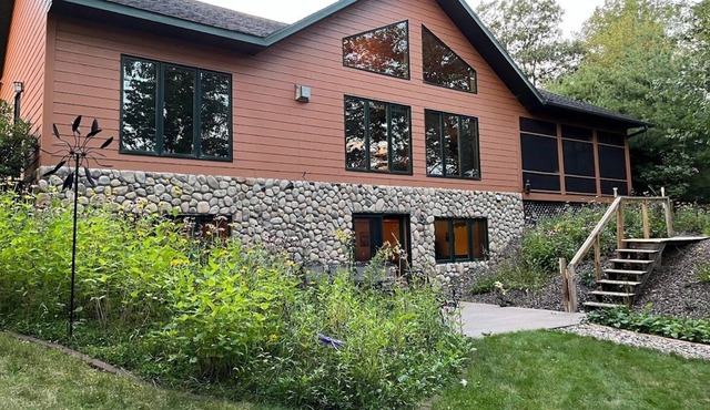 Chippewa Flowage Lake Home! Private location with your own dock!