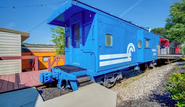 ‘Choo Choo Blue,’ Converted Railcar in DuBois!