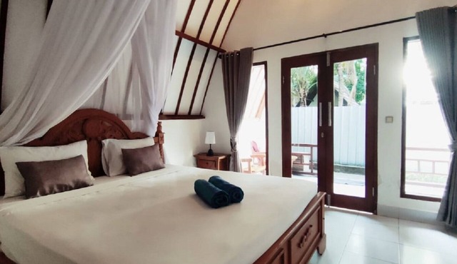 Chozy 1-bedroom bungalow with AC and WiFi in lovely Gili Air