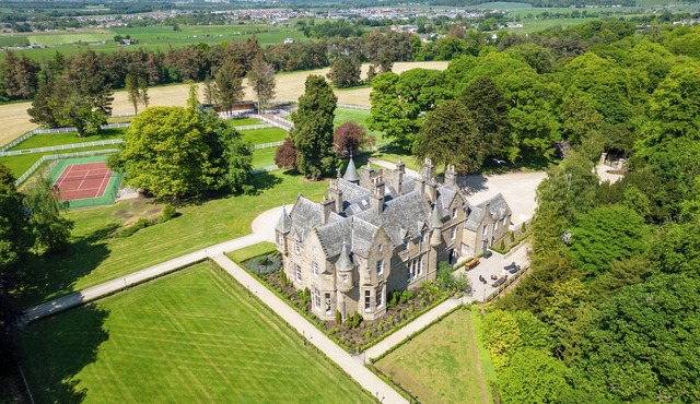 Christmas in a Magical Scottish Castle near Edinburgh