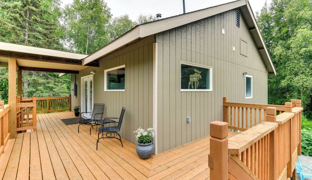 'chugiak Moose Cottage' Near Chugach State Park!