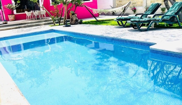 CHULA Boutique-House/AC/Barbecue & Pool/10min from Cuernavaca