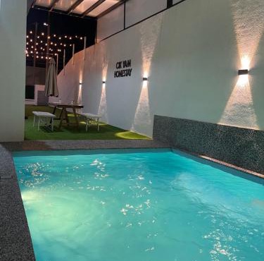 Cik Yam Homestay Pool, Melaka l For Malay Only