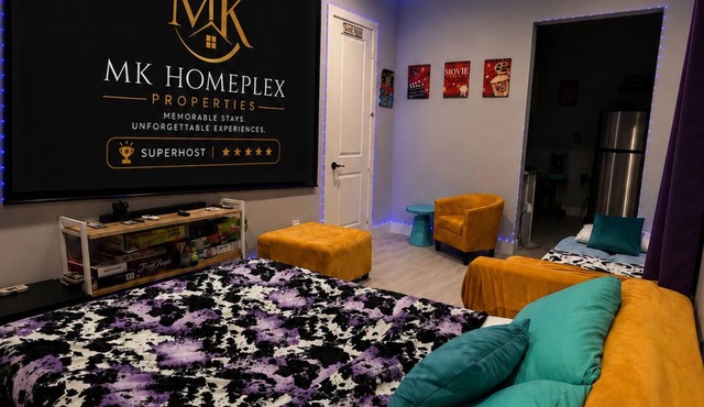 CinemaArcadeHome|Baby-Proofed|Sleeps7|Downtown