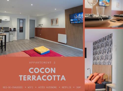 CitizenHouse Anzin - 4 Studios - 15 à 36m2 - Jardin - Terrasse - Accès autonome - WiFi - Netflix