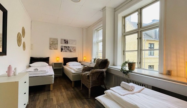 City Apartment in Copenhagen with 6 bedrooms sleeps 12