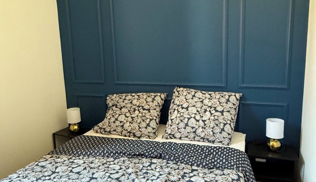 City center apartment with exterior