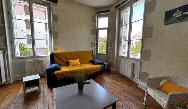 City Center 1BR Apartment in La Roche-Posay