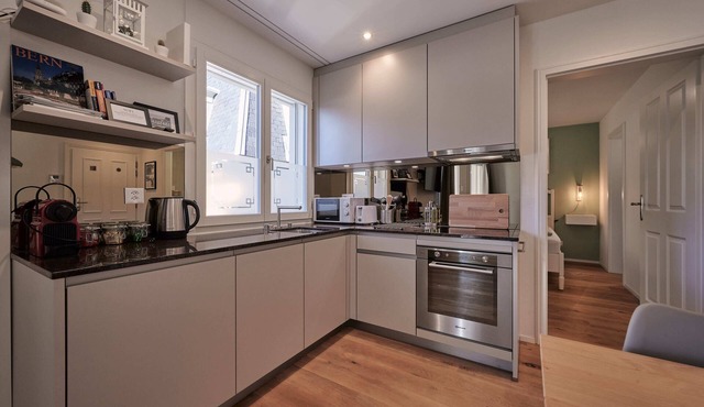 City Center Apartment with Mountain View, Historic Building, Old Town