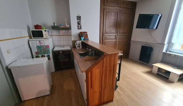 City center ground floor apartment