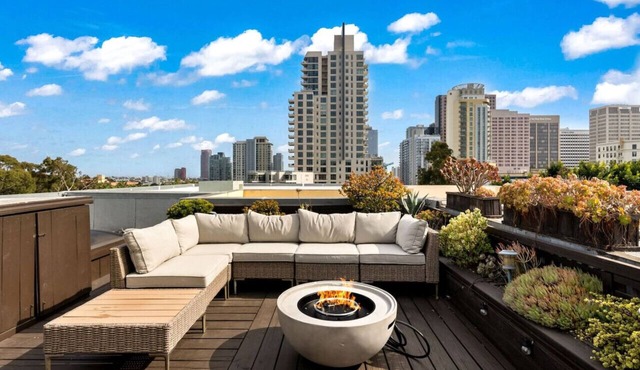 City Lights & Rooftop Nights Townhome Escape