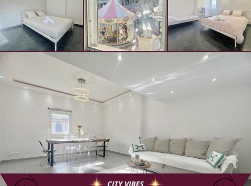 City Vibes - Spacieux, Clim, Centre-ville, 6 adultes et 1 enfant