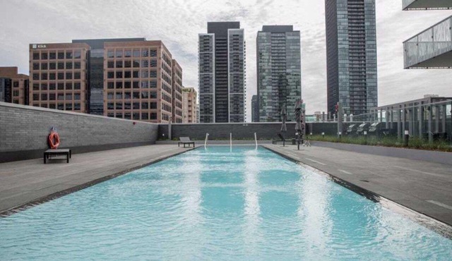 City View Condo Downtown Toronto Gym/Pool 1 Queen Bed W kitchen