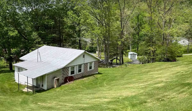 Clarence's Country Cottage in the heart of the Appalachian hills.